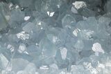 Sky Blue Celestine (Celestite) Crystal Geode - Madagascar #210377-1